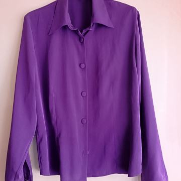 FEGUŠ VIJOLČNA BLUZA - SLOVENSKI IZDELEK 40/42