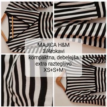 MAJICA - st.XS-M ■kvalitetna ■kompaktna ■3/4 rokav