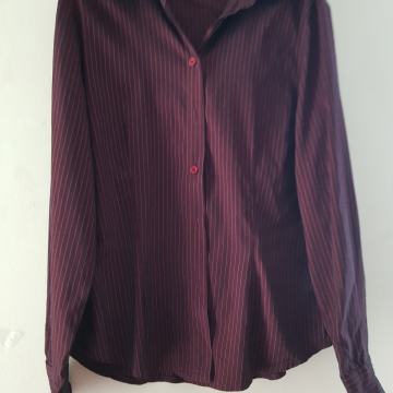 MIGISAN VINSKO RDEČA BLUZA S ČRTAMI 38/40