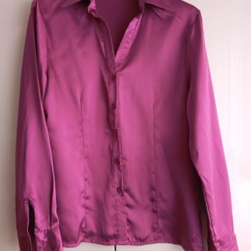 MISS SWAN ROZA SATENASTA BLUZA M