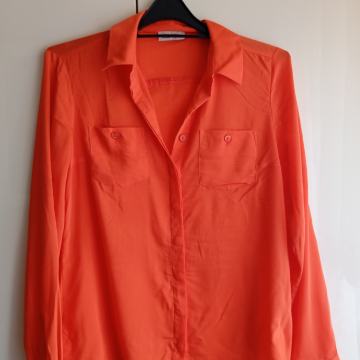 ORSAY ORANŽNA VISKOZNA BLUZA 38/40