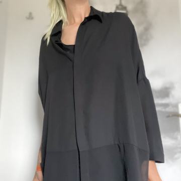 Rahlo prosojna oversized bluza srajca