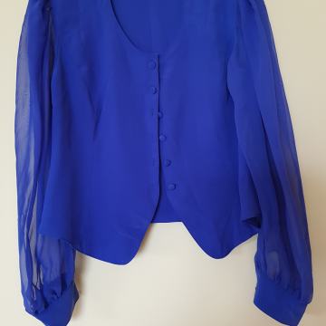 SVEČANA MODRA BLUZA 38/40