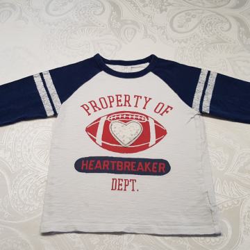 Fantovska majica znamke Baby GAP kids za 6 let modro-bela, Property of