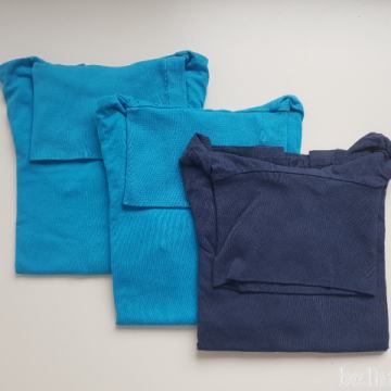 Puli majica z ovratnikom - lahko smučarska BOMBAŽ 4-6 let (110-116 cm)