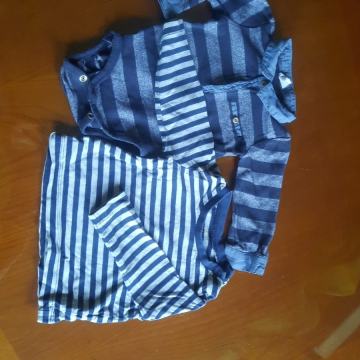 fantovski bodi/body H&M št. 74/6-9 m, zraven podarim majčko H&M