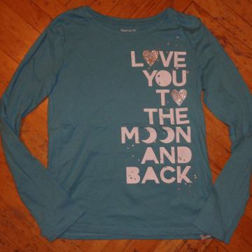 Gap majčka Love you to the moon and back-158