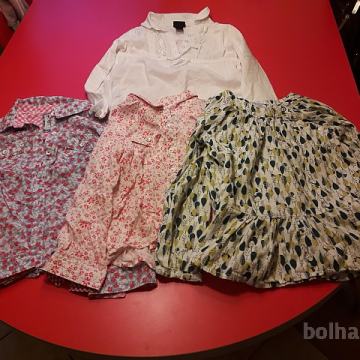 komplet majic c&a, h&m in okaidi 114-122