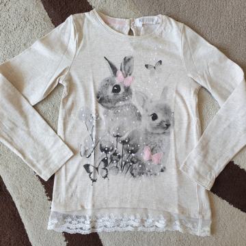 MAJČKA DOLG ROKAV HM 110/116 NOVA