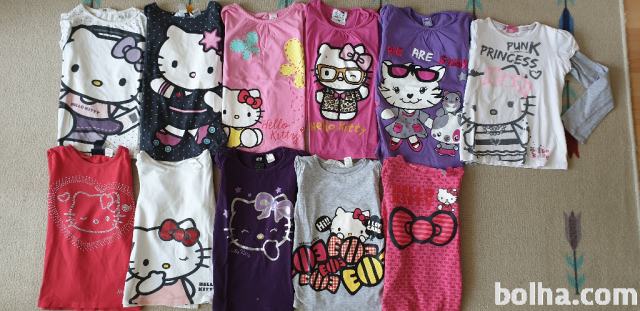 MAJČKE DOLG ROKAV 110/116 HELLO KITTY