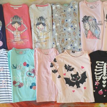 MAJČKE DOLG ROKAV 122/128 NOVO