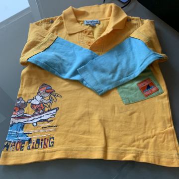 majice z ovratnikom 80, 86, 92