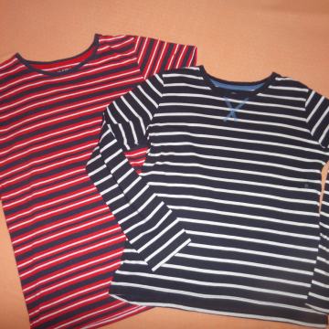 Majici dolg in kratek rokav, št. 146/152 (obe skupaj 6 eur)