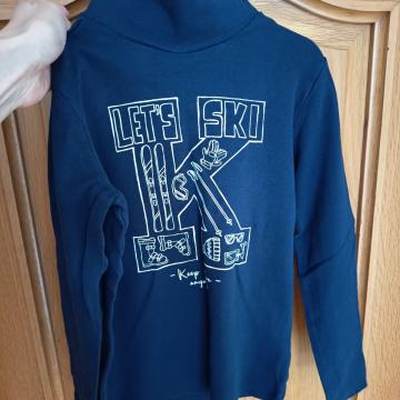 Otroški puli dolg rokav 122-128 4 kosi