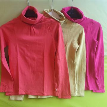 Dekliški puli majica z ovratnikom OKAIDI BOMBAŽ 138 9-10 let