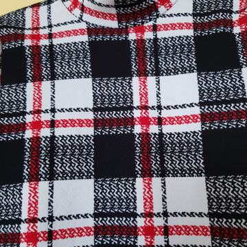 ČRNO RDEČA KARO MAJCA/PULOVER 38/40