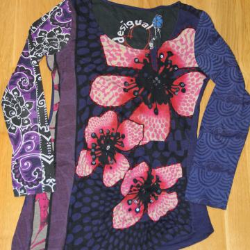 Desigual modrovijolična majica