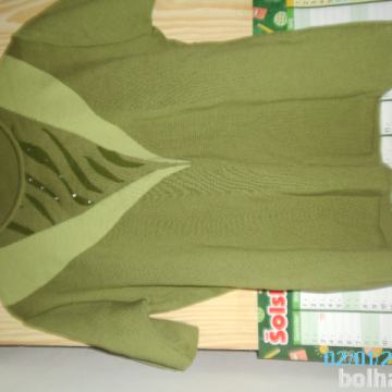 Komplet zelenih majic za jesen-zimo, vel. L-XL, novo