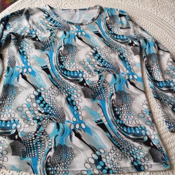 Ženska majica z dolgimi rokavi, vel. 2XL (št. 46)