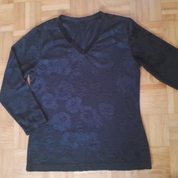 Ženske črne majice vel. 40/42 -3x