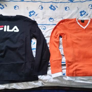 Moška majica pulover