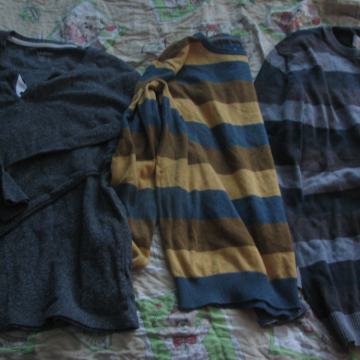 Moške majice z dolgimi rokavi, vel. M, L, XL