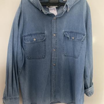 Denim vintage jeans srajca  navajo aztec medium small