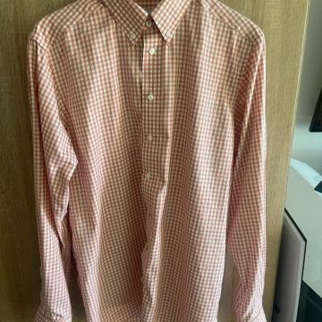 Eton rdeča karo oxford srajca – velikost 43