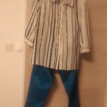 Hlače in srajca L 17€