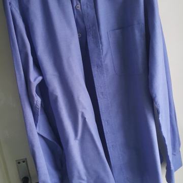 Modra jeans Elixir M (velikost) srajca z dolgimi rokavi