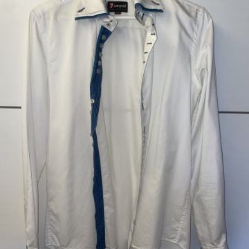 Moška bela srajca 7camicie (M)