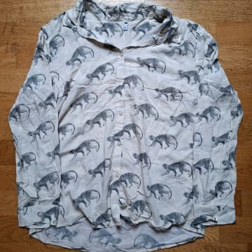 Moška funky srajca z motivom opic