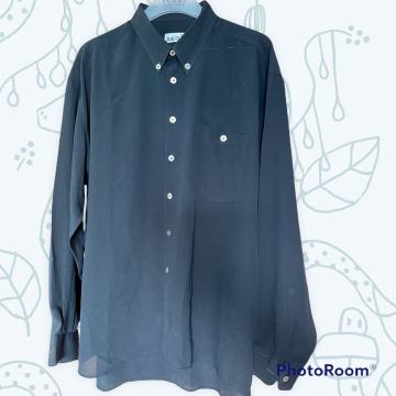 Moska Črna Srajca L velikost retro stil casual