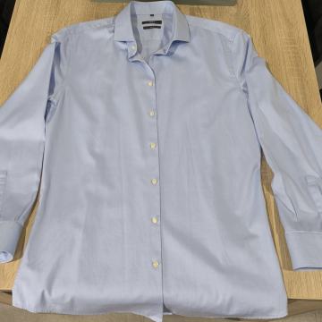 Moška srajca - Jake's - modra - slim fit- 41/42