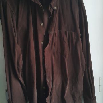 Rjava Bourbon M (39-40) srajca z dolgimi rokavi