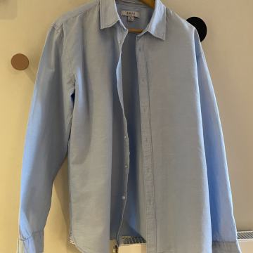 Srajca, moška modra - dolgi rokavi, XL