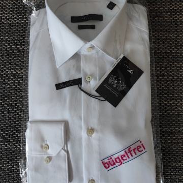 Srajce moške VENTI nove elegantne bele, dolg rokav št. 37