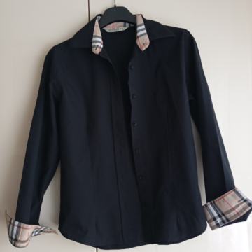 BURBERRY ORIGINAL ČRNA SRAJCA S/M