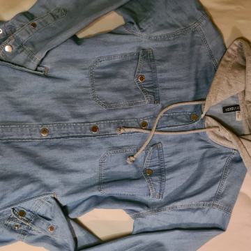 jeans ženska jakna srajca št. 38