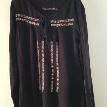 BLIND DATE ČRNA BOMBAŽNA TUNIKA M/L