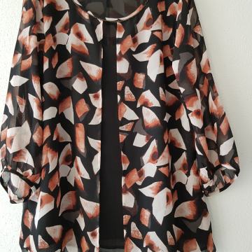 COMMA NOVA RJAVO ČRNA TUNIKA 38/40