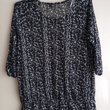 ČRNO SIVA TUNIKA 44/46