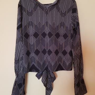 MODRO ČRTASTA TUNIKA 38/40