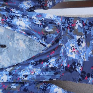 NOVA MODRO CVETLIČNA TUNIKA S/M