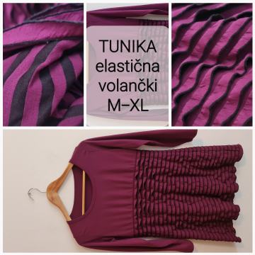TUNIKA - st. M-XL ■volančki ■raztegljiva
