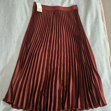 Bordo plisirano krilo št. M