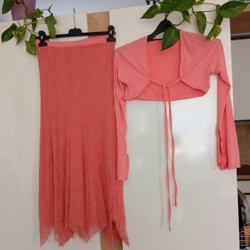 ČIPKASTO SVEČANO KRILO/BOLERO PODARIM 38/40