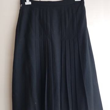 CLUZ ČRNO PLISE KRILO 42