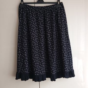 ČRNO CVETLIČNO BOMBAŽNO KRILO XL/XXL