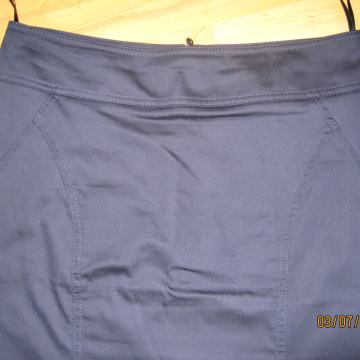 Modro platneno krilo, H&M, številka 42